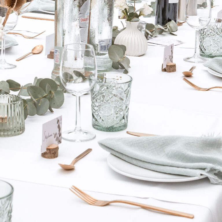 Waterglas groen is perfect om jouw dinertafel helemaal mee af te stylen